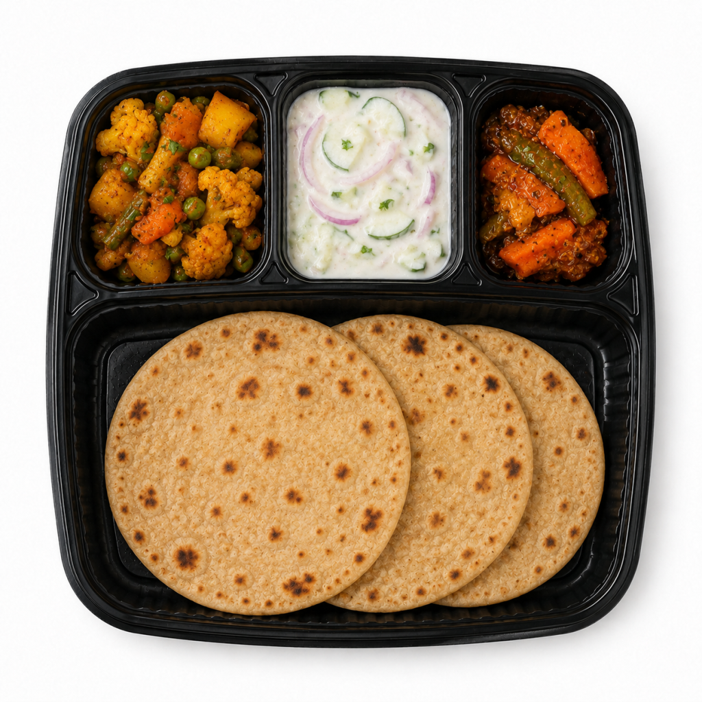 Paratha Sabji Thali